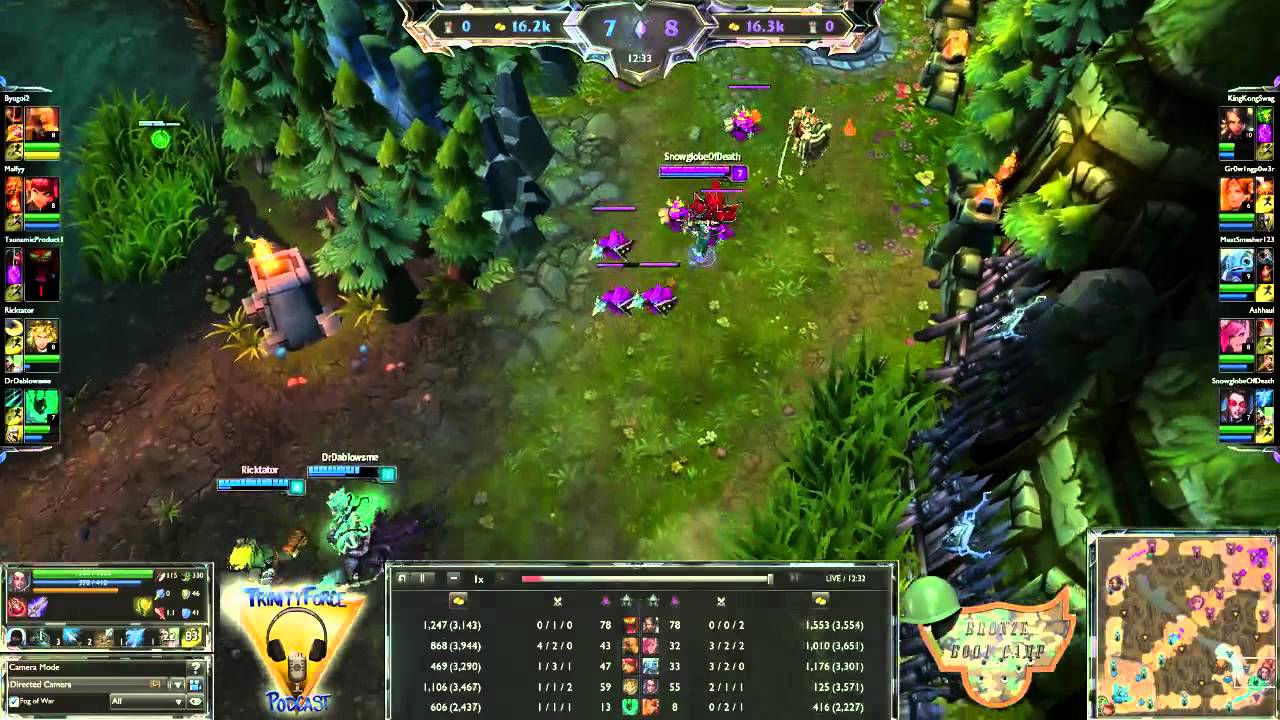 Bronze Boot Camp 8/23 Game 1