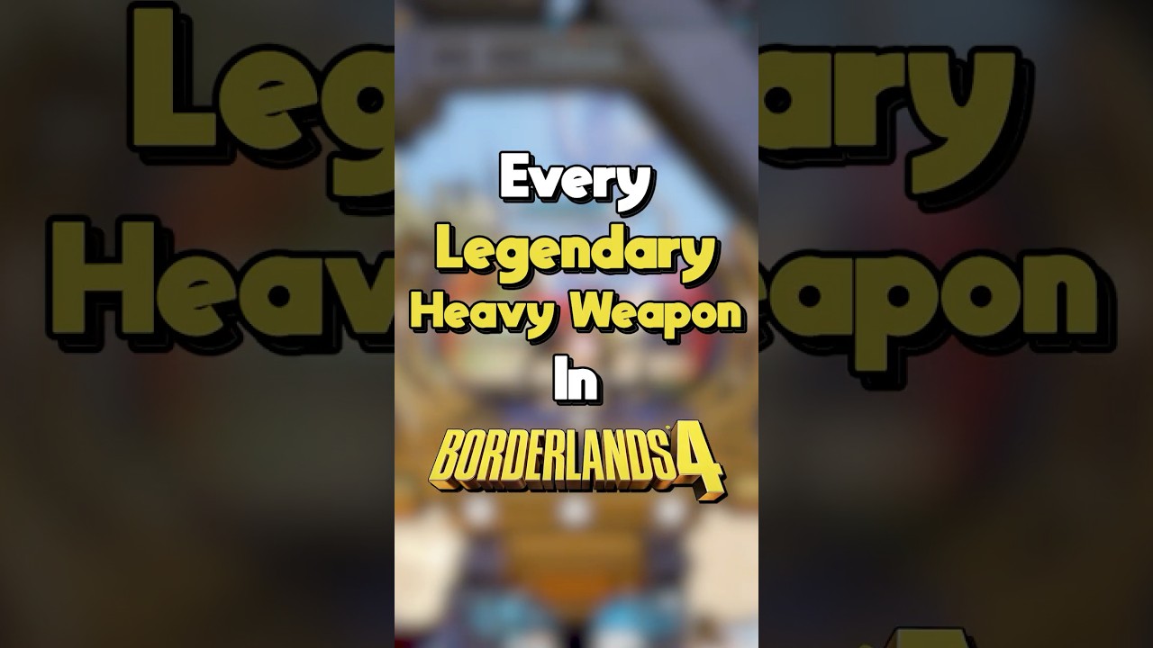 Все легендарное тяжелое оружие в Borderlands 4