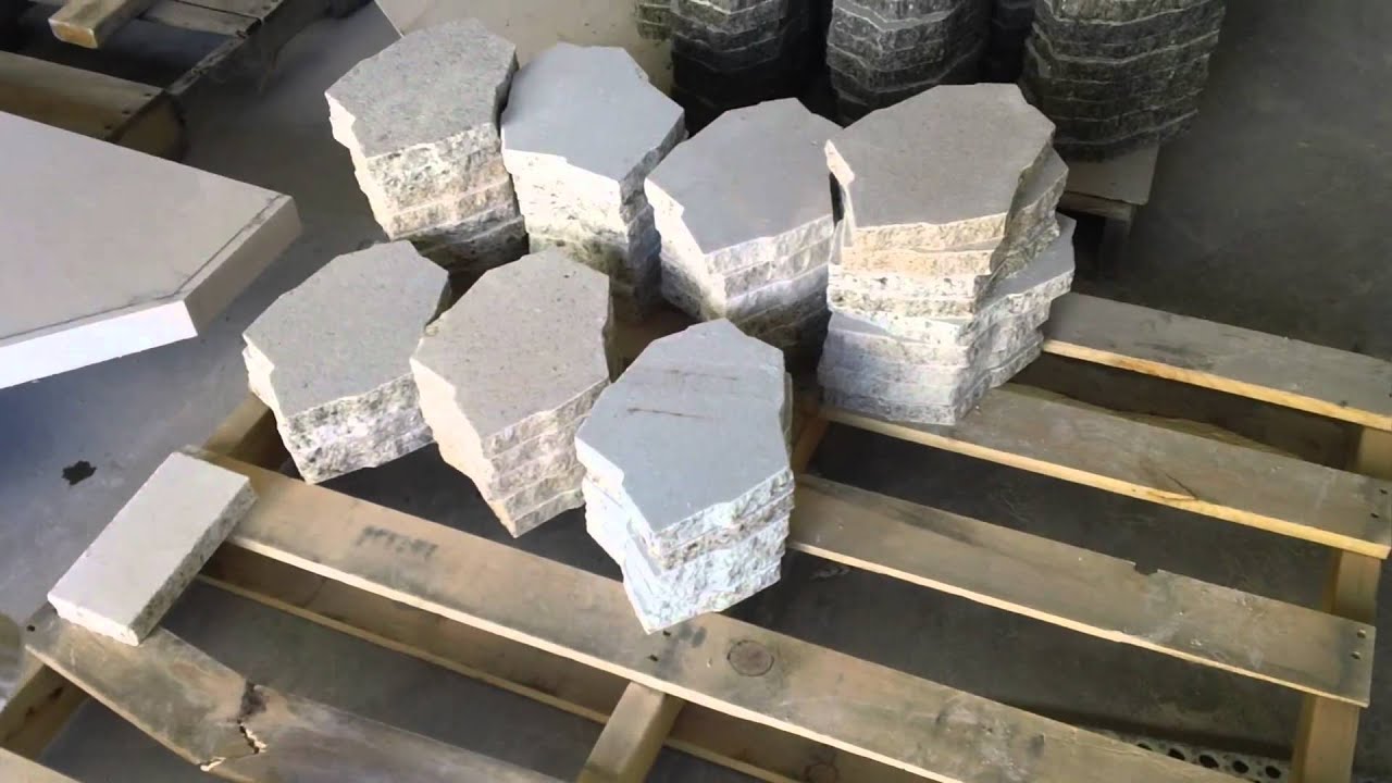 Turning Granite Into Sidewalk Pavers | Eclipse Stainless Steel Sinks and Faucets