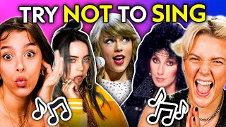 Try Not To Sing - Pop Music Edition ft. @bettywho ! (Taylor Swift, Billie Eilish, Cher) | REACT