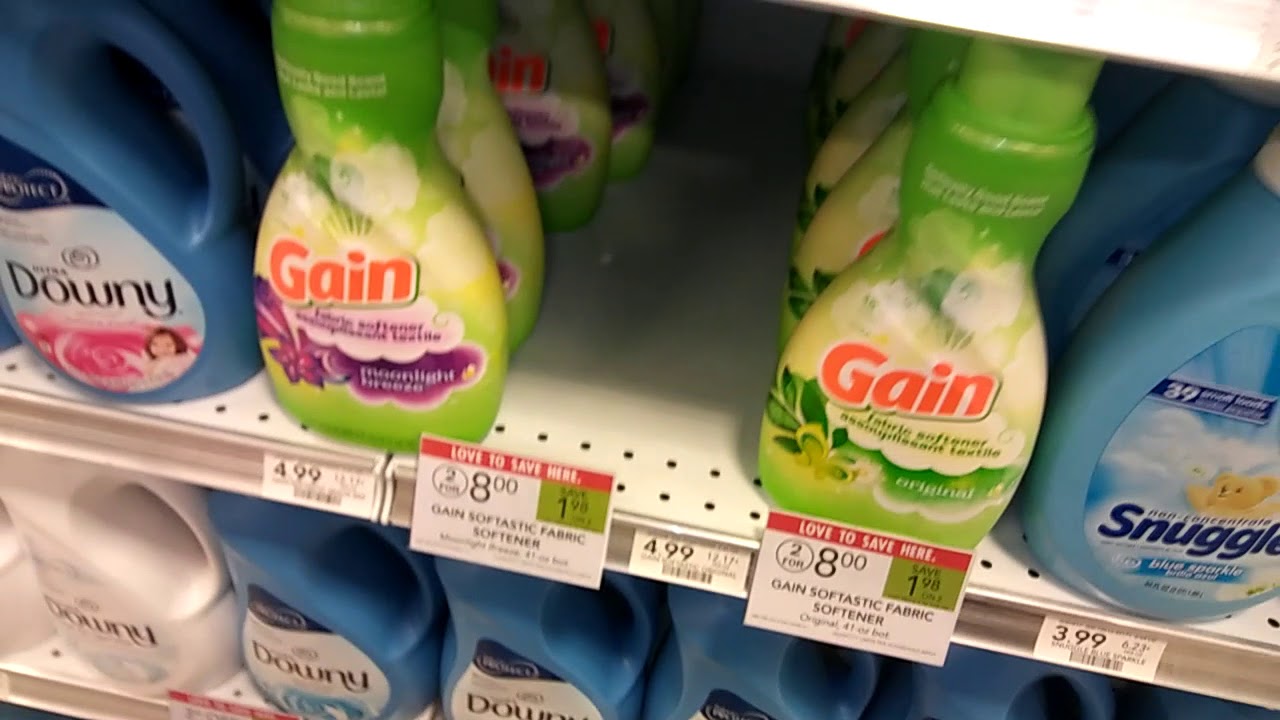 Gain Softastic Fabric Softener 2.00 at Publix! YouTube