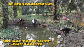 ALL THE HOLE RESIDENTS GATHERED AT THIS SPOT❗❗ ALBINO EEL STRIKE AND SNAKES WERE ALSO AFFECTED