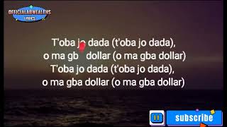 Naira Marley - Jo Dada ( Official Lyrics )