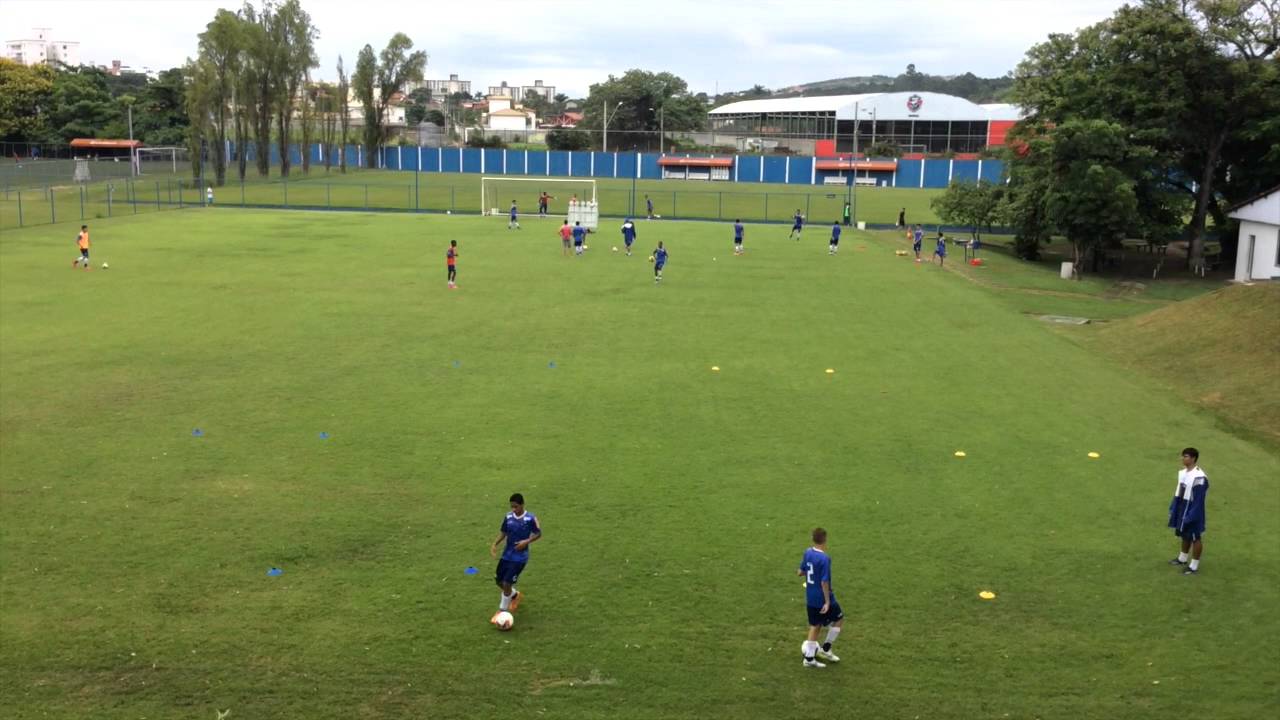 ブラジルno 1育成クラブ クルゼイロecのボールトレーニング Youtube