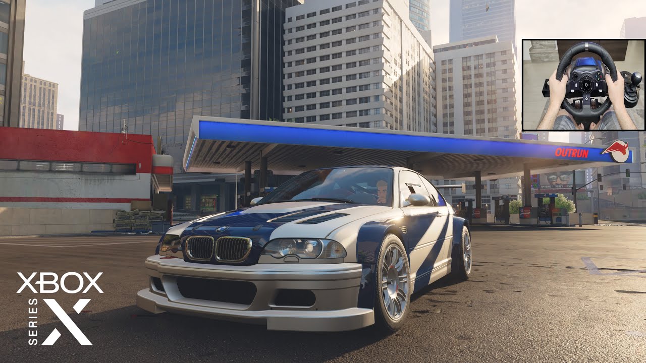 BMW M3 GTR from NFS MOST WANTED | Need for Speed Unbound (Xbox Series X ...