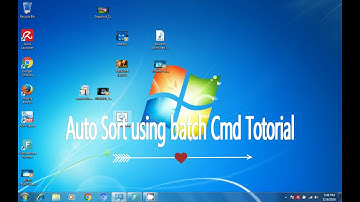 Batch/CMD programming : Auto Sort File in computer Desktop