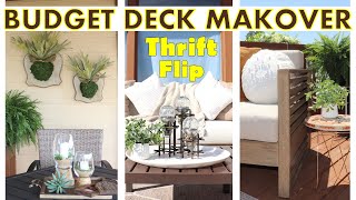 OUTDOOR DIYS 2024 | Budget Deck Makeover | THRIFT FLIP screenshot 3