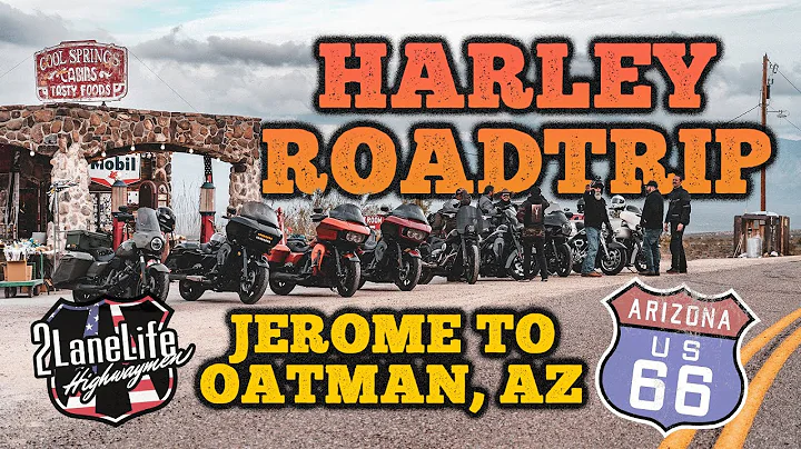 Cinematic Route 66 Harley Roadtrip! | Jerome to Oa...