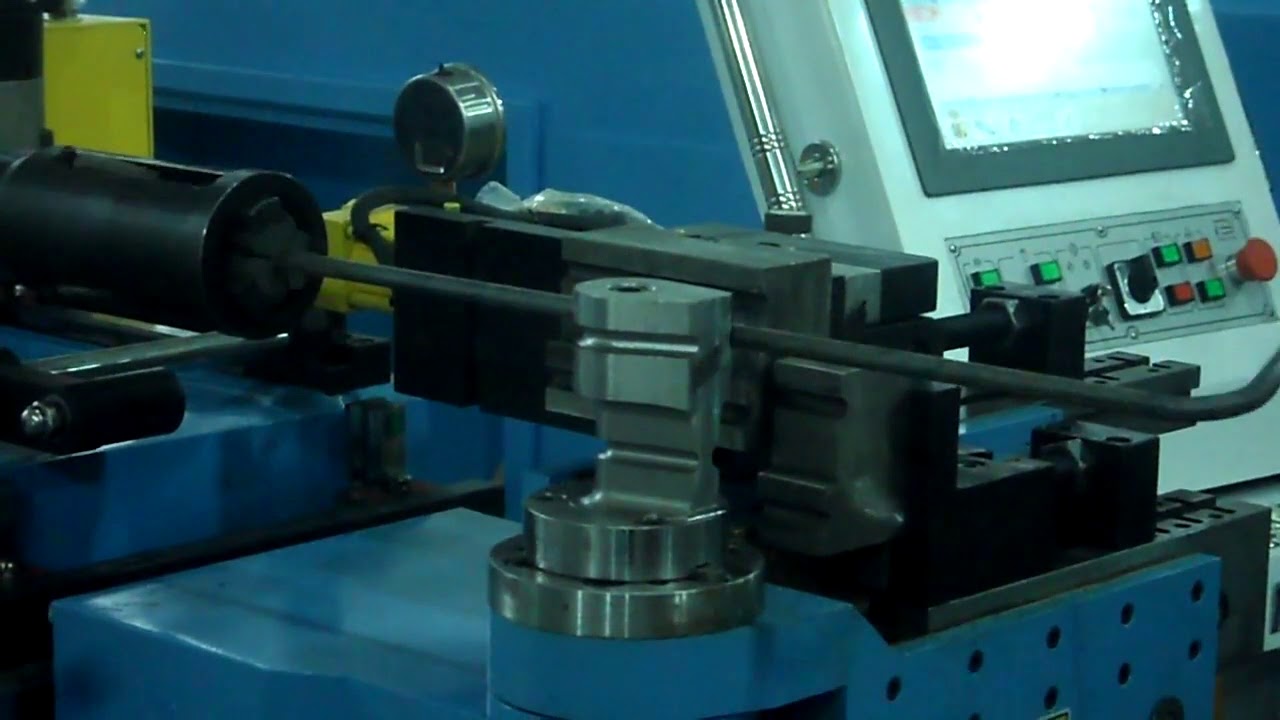 China  steel tube bender, mandrel bender, automobile tube pipe bending SB25CNC4AX2S _2014