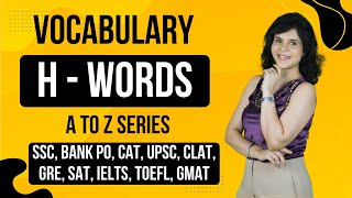Learn English Vocabulary for All Competitive Exams | Important H Words with Meanings | ChetChat