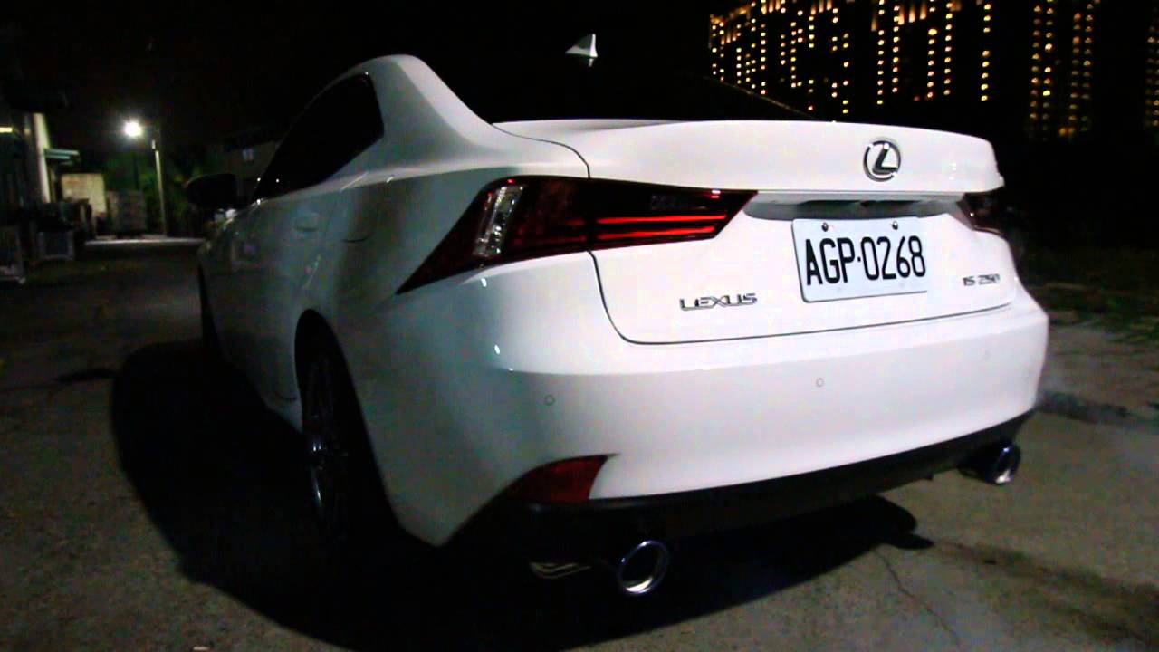 Invidia Q300 Catback | 2015-2017 Lexus IS200T (HS15LIS2G3SH/3TH)