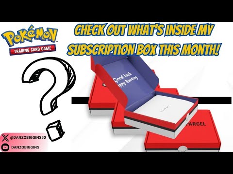 Pokmon TCG PokeParcels Subscription Box - October Edition