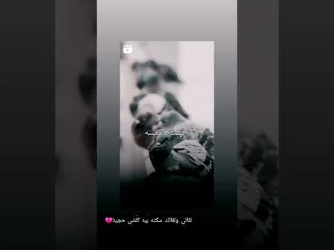 لقائي ولقائك سكته بيه كلشي حجينا