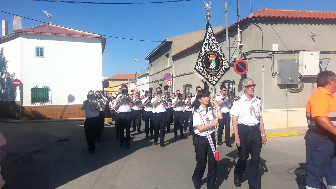 Banda Ccytt Javier Mayoral pasacalles con la marcha 15 de agosto