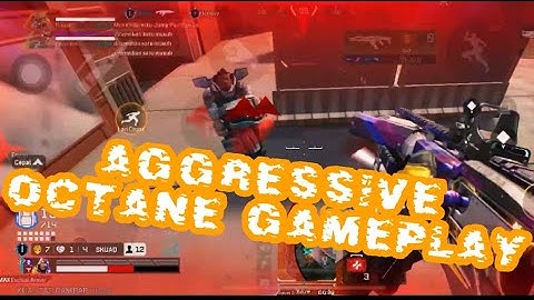AGGRESSIVE OCTANE GAMEPLAY | Apex Legends Mobile
