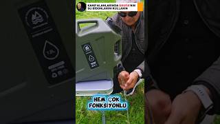 Kamp Alanlarında Shufanın Su Bidonlarını Kullanın.