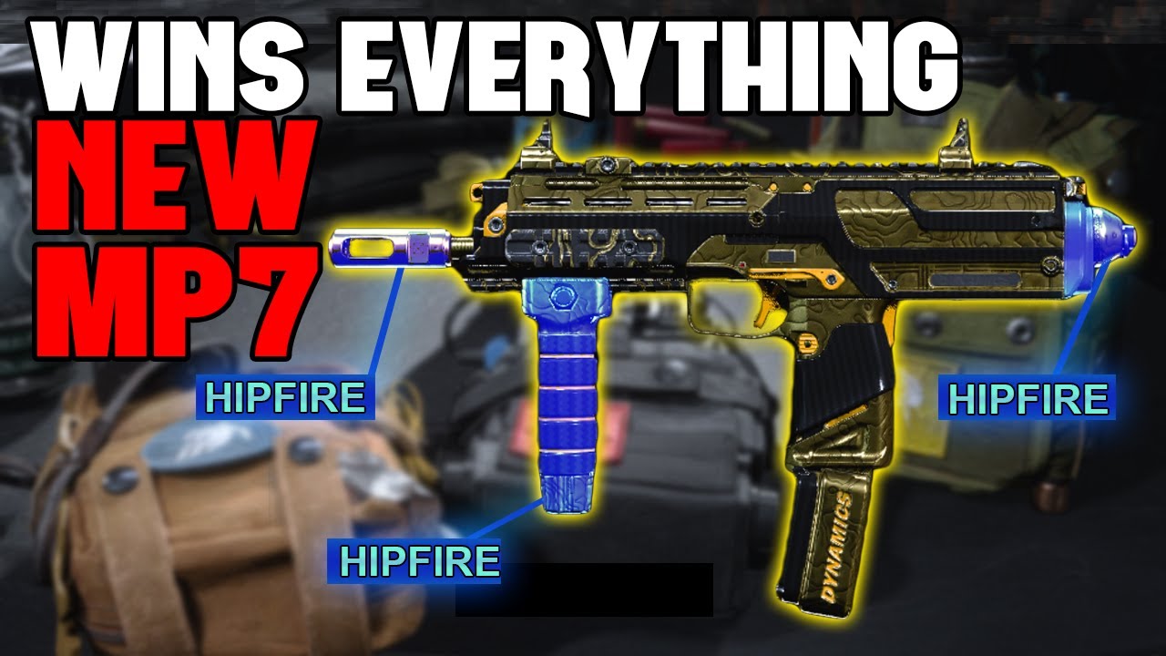 Hipfire Best MP7 Class Setup Warzone paired with No Recoil M4 A1, COD