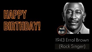 ERROL BROWN Born on Nov 12 I 🎉#HotChocolate ✨#Yousexything 🎶