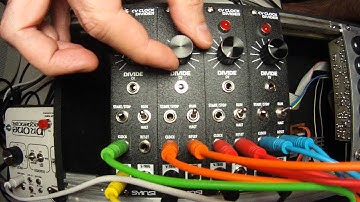 CV Clock Divider Demo