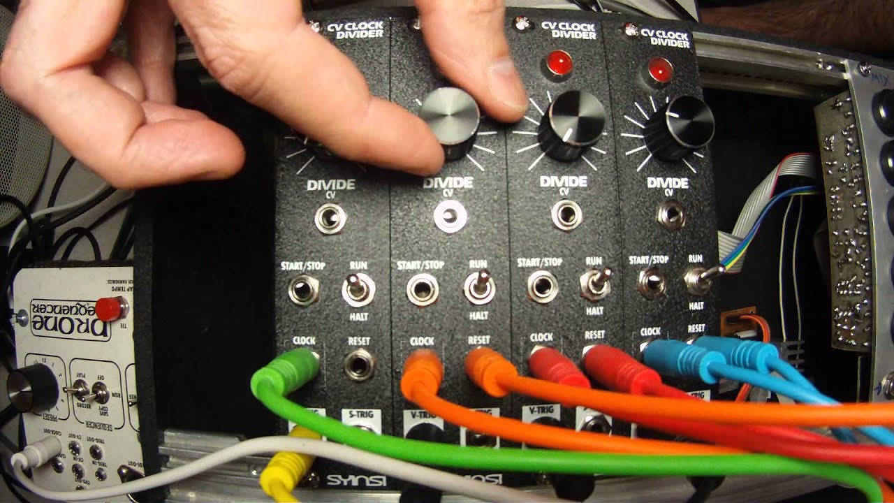 CV Clock Divider Demo