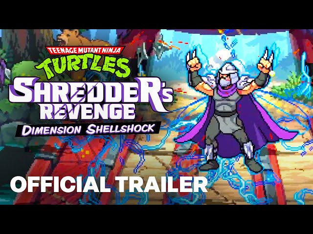 Teenage Mutant Ninja Turtles: Shredder's Revenge DLC 'Dimension Shellshock'  - 'Survival Mode' trailer, gameplay - Gematsu