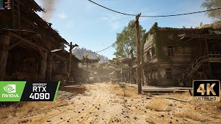 [4K] Photorealistic UnrealEngine5 Western Demo Pushes the RTX4090 to it&#39;s limits!