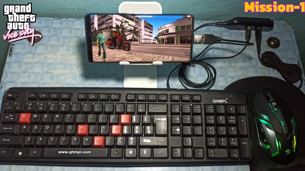 GTA Vice City Gameplay | Mission #1 | With Mouse And Keyboard| Mobile Games 2023