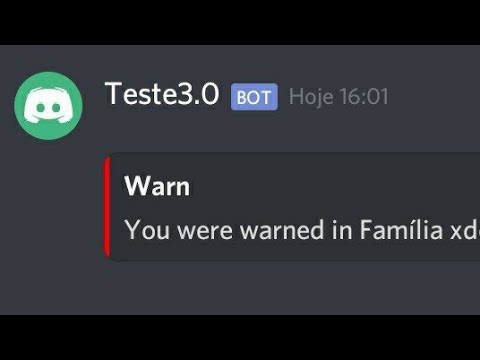Comando de warn!!! (aviso na dm da pessoa)!