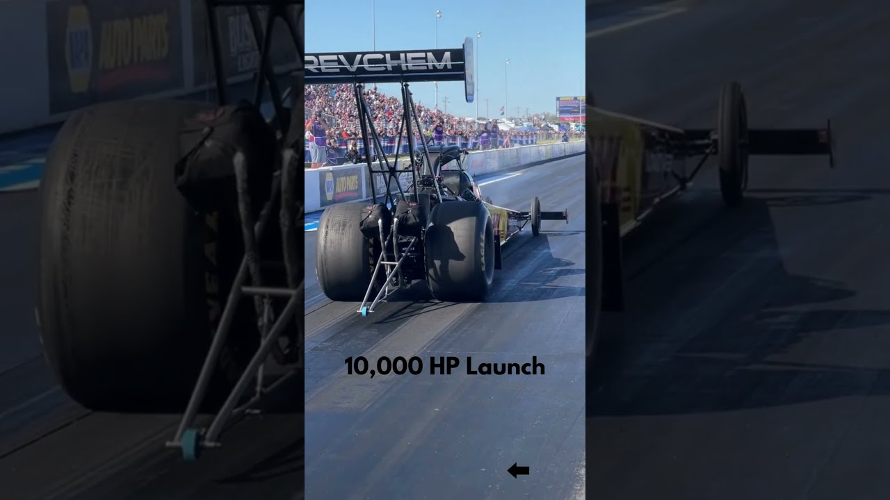 10 000 HORSEPOWER Takes Off How FAST Drag Race Car Insane LAUNCH