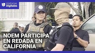 Thumbnail for Graban a Kristi Noem en una redada de ICE en LA: “Se reían y grabaron a mis hijos”