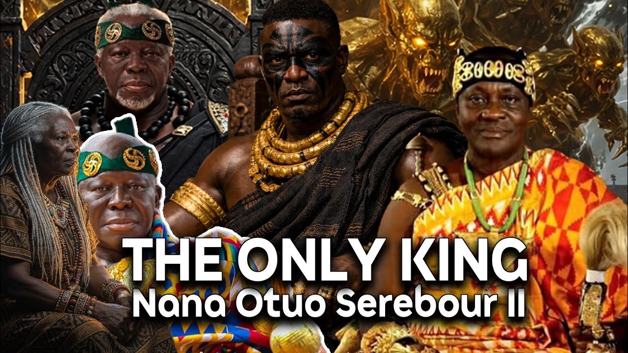 The Only King 👑: He comes out After Otumfuo has Sat, Nana Otuo Serebuor II. 