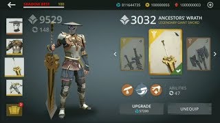 Giant sword Rare special move! Hack!! in Shadow Fight 3! Giant sword Rare special move! Hack!! in Shadow Fight 3!