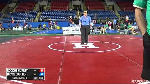 160 Cons. Round 1 - Bryce Coulter (Oregon) vs. Roc...