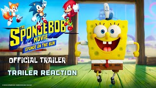 Team Sonic Reacts Spongebob Sponge On The Run