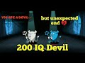 200 IQ Devil But Unexpected End Devil Amongst Us Murder Mystery Gameplay