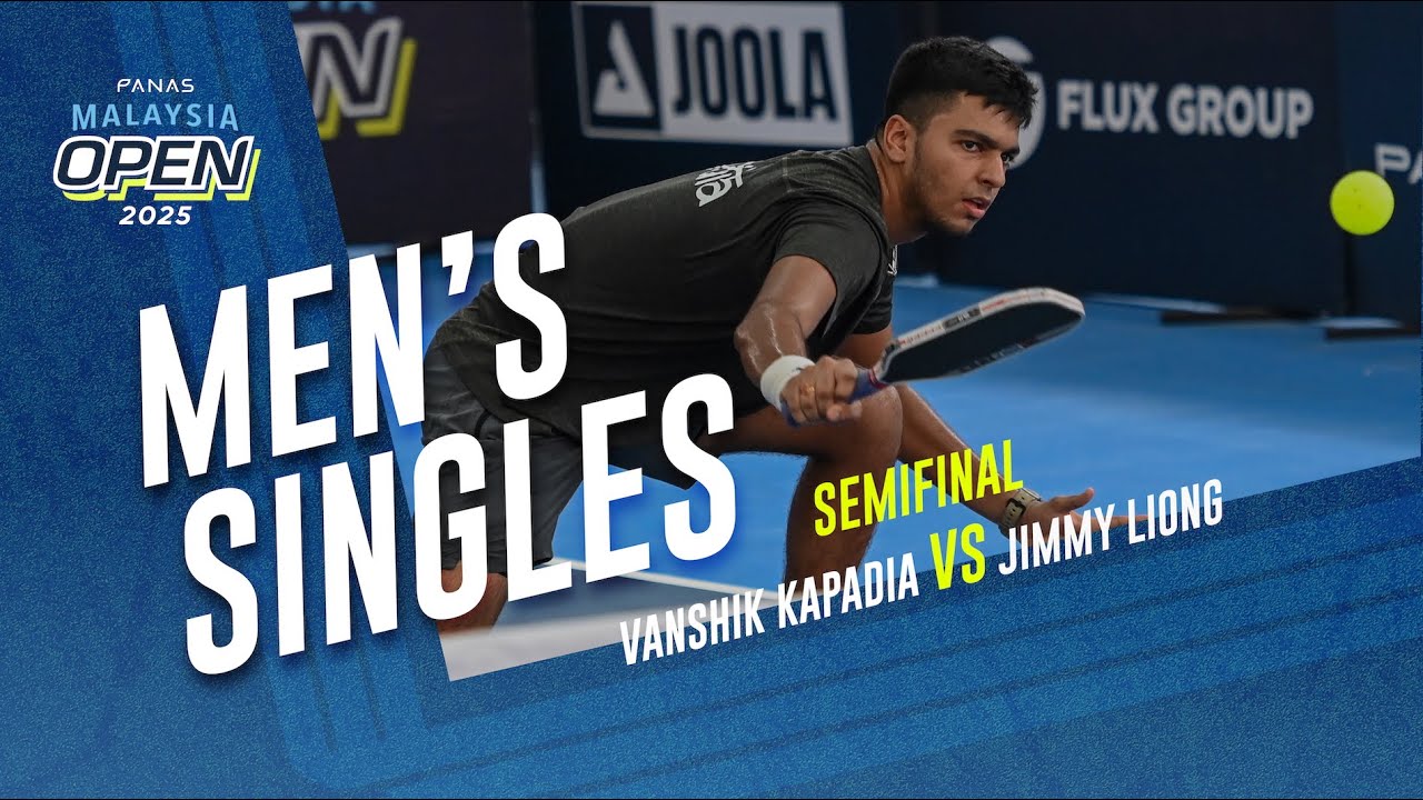 Vanshik Kapadia vs Jimmy Liong - Men's Singles Semifinal