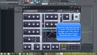 Simple Deep House Bass Massive Tutorial