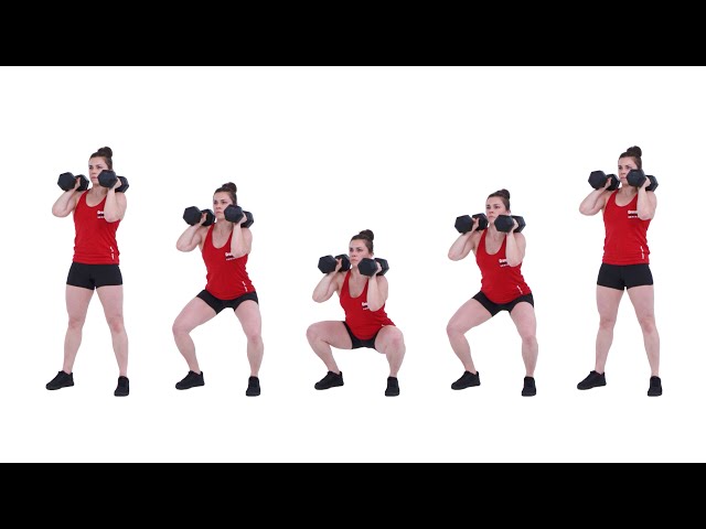 The Dumbbell Front Squat 