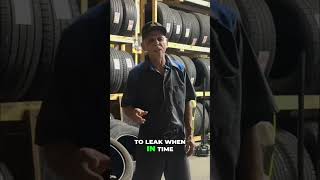 Tire Leaks? Patch Not Replace! Tire Shop Secrets Revealed #shorts