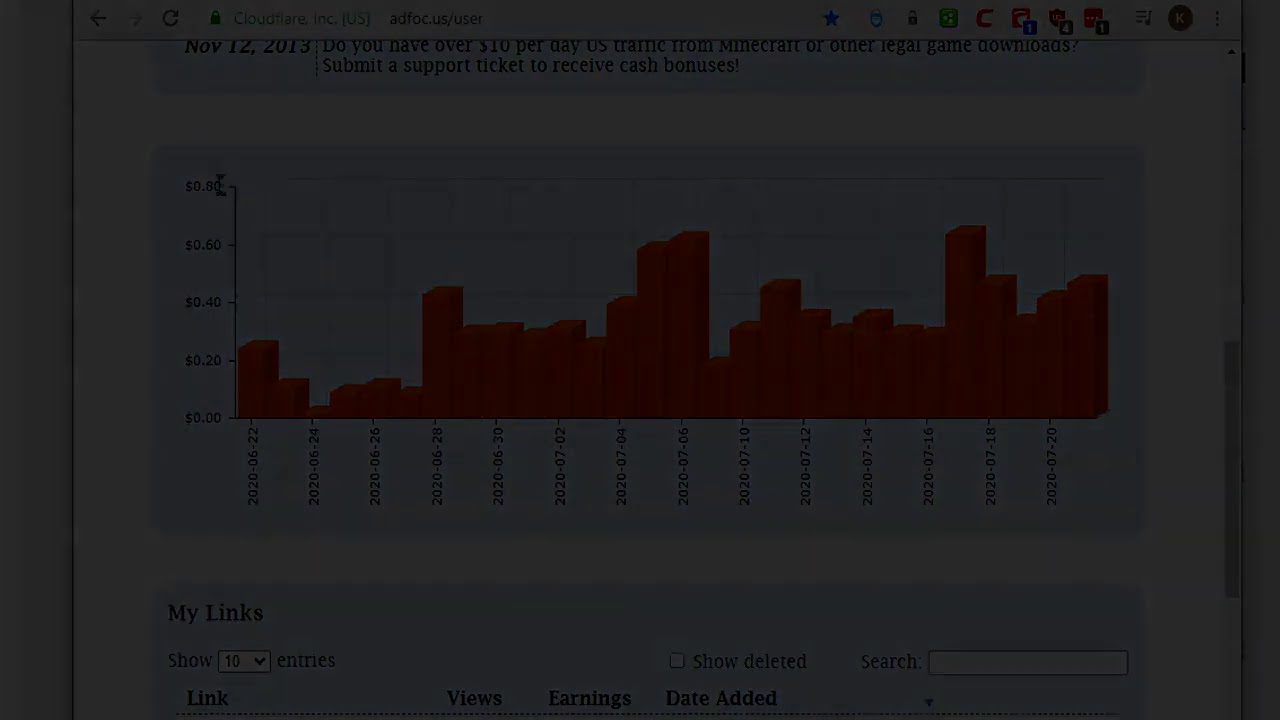AdFoc.us Bot 2020 Working. Make 0,50$ per day per bot session! Totally passive income.