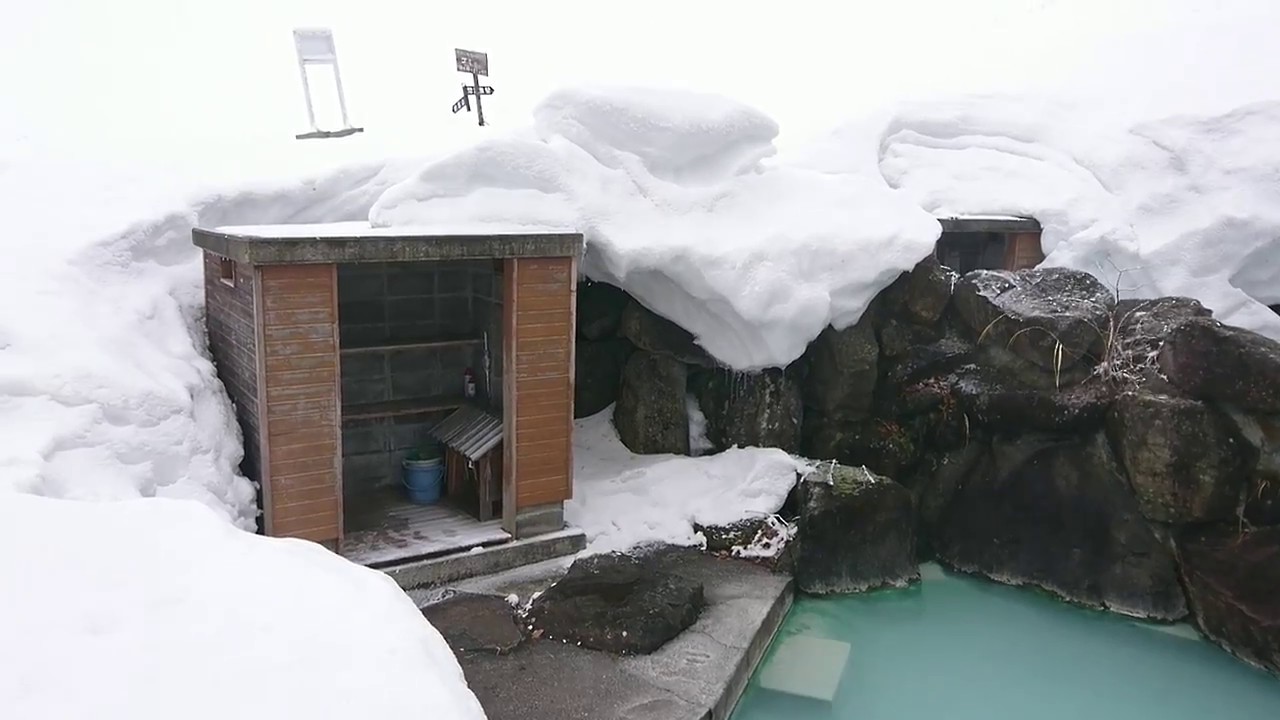 Ougonnoyu (黄金の湯) Tsubame Onsen, Myoko Kogen  - 2018/3/21 -