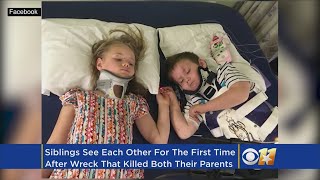Siblings Hold Hands For First Time Since Crash Killed Parents, Baby Sister