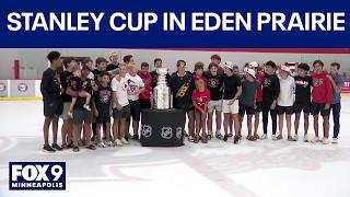 Jackson Blake brings Stanley Cup to Eden Prairie hockey community