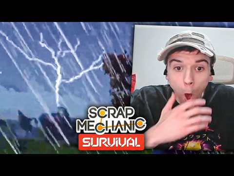 A STORM Happened In Scrap Mechanic: CHAPTER 2!
