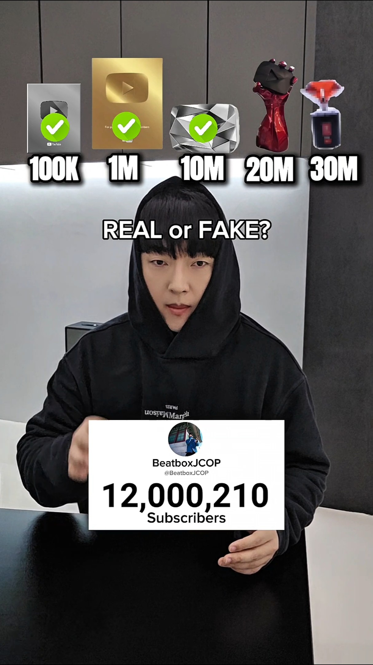 REAL or FAKE? #beatbox #tiktok