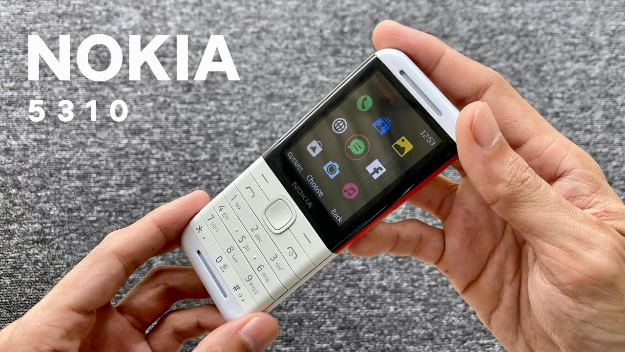 Nokia 5310 XpressMusic Unboxing