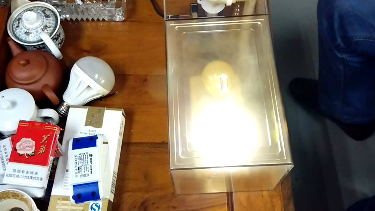 LED air filter light YouTube