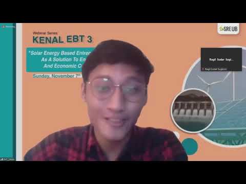 Webinar : Kenal EBT 3 (Solar Energy Based Enterpreneurs As A Solution To Energy and Economic Crisis)