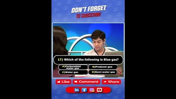 Chemistry of Carbon  IIT&JEE Questions NO 17 || (X Class)