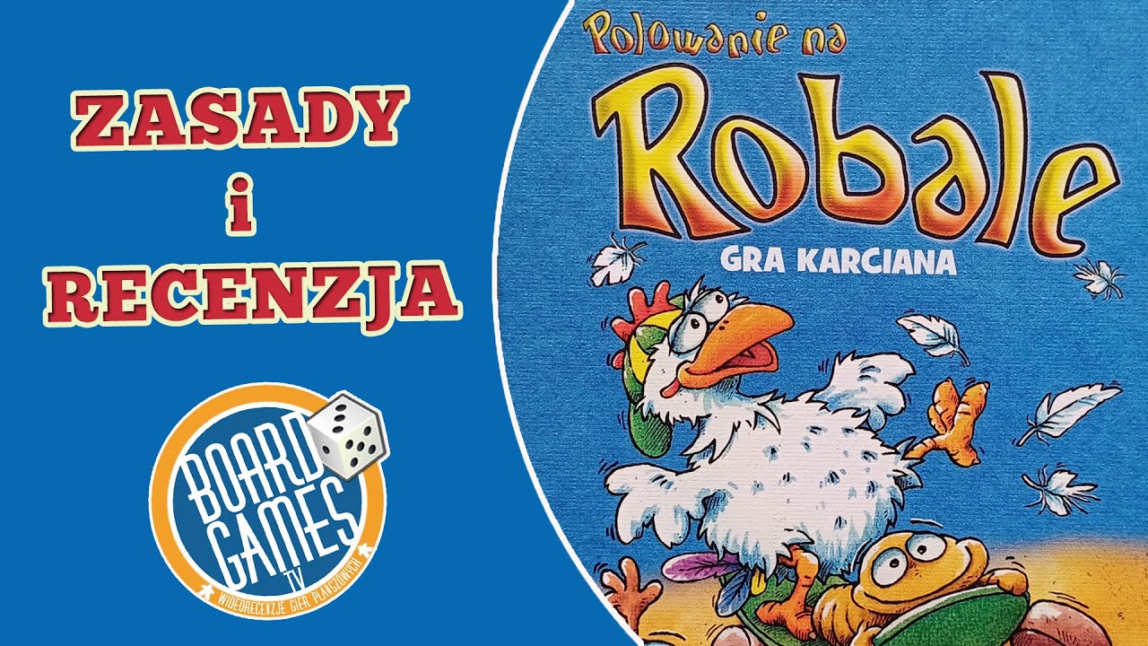 POLOWANIE NA ROBALE GRA KARCIANA - Recenzja i zasady